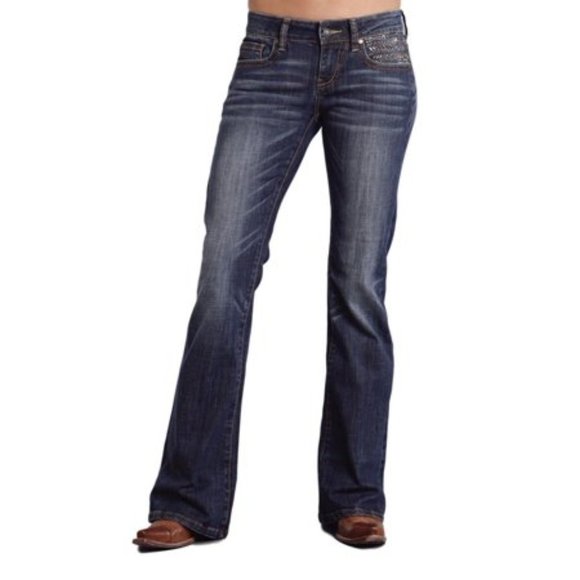 Stetson Denim - Stetson Western Bootcut Studded Pocket Jean NWT